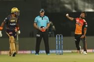 Sandeep Sharma hasn't been too impressive with the ball. (Image Courtesy: IPLT20)